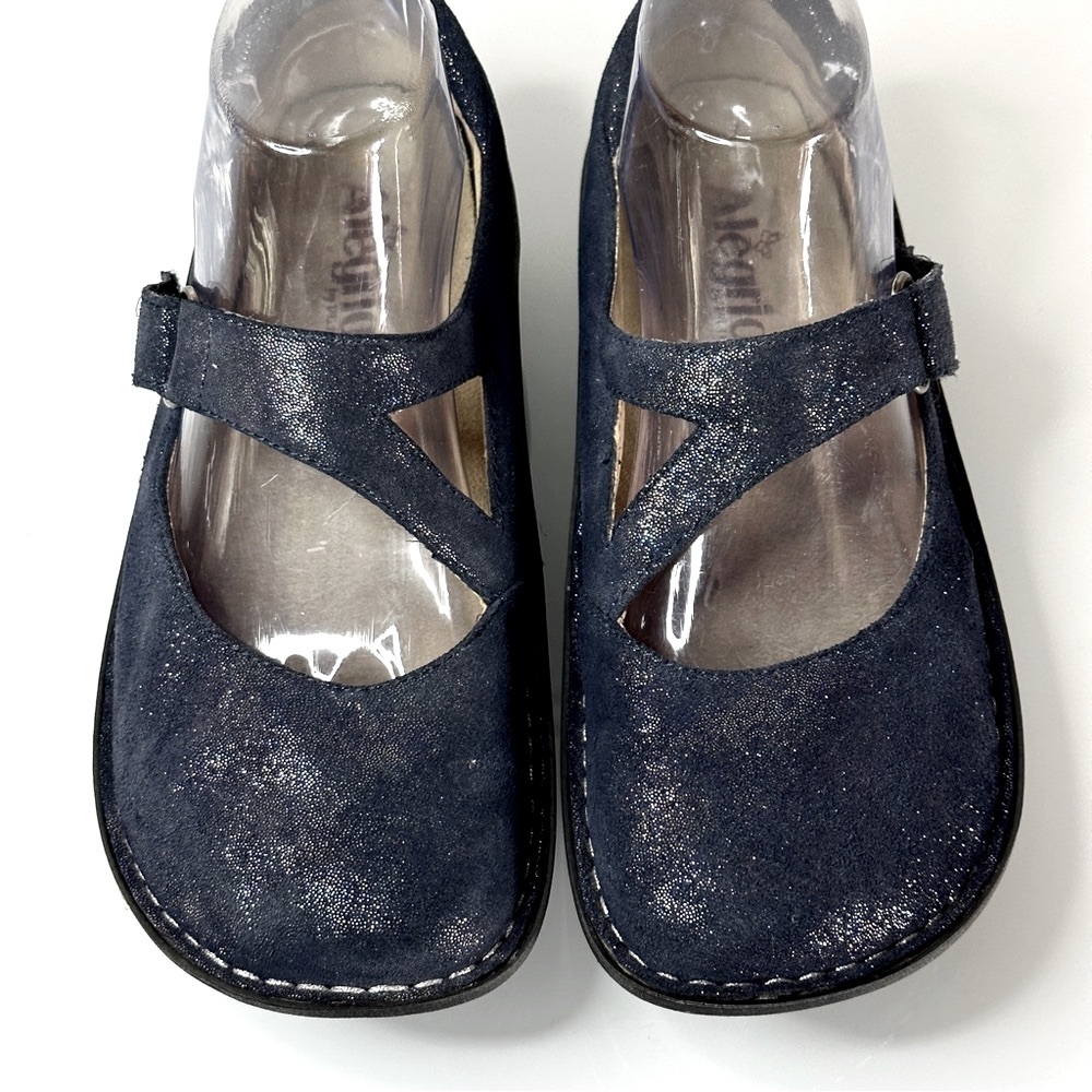 Alegria Dayna Sea Essence 37 Blue Sparkle Pro Nursing Shoe Day-250